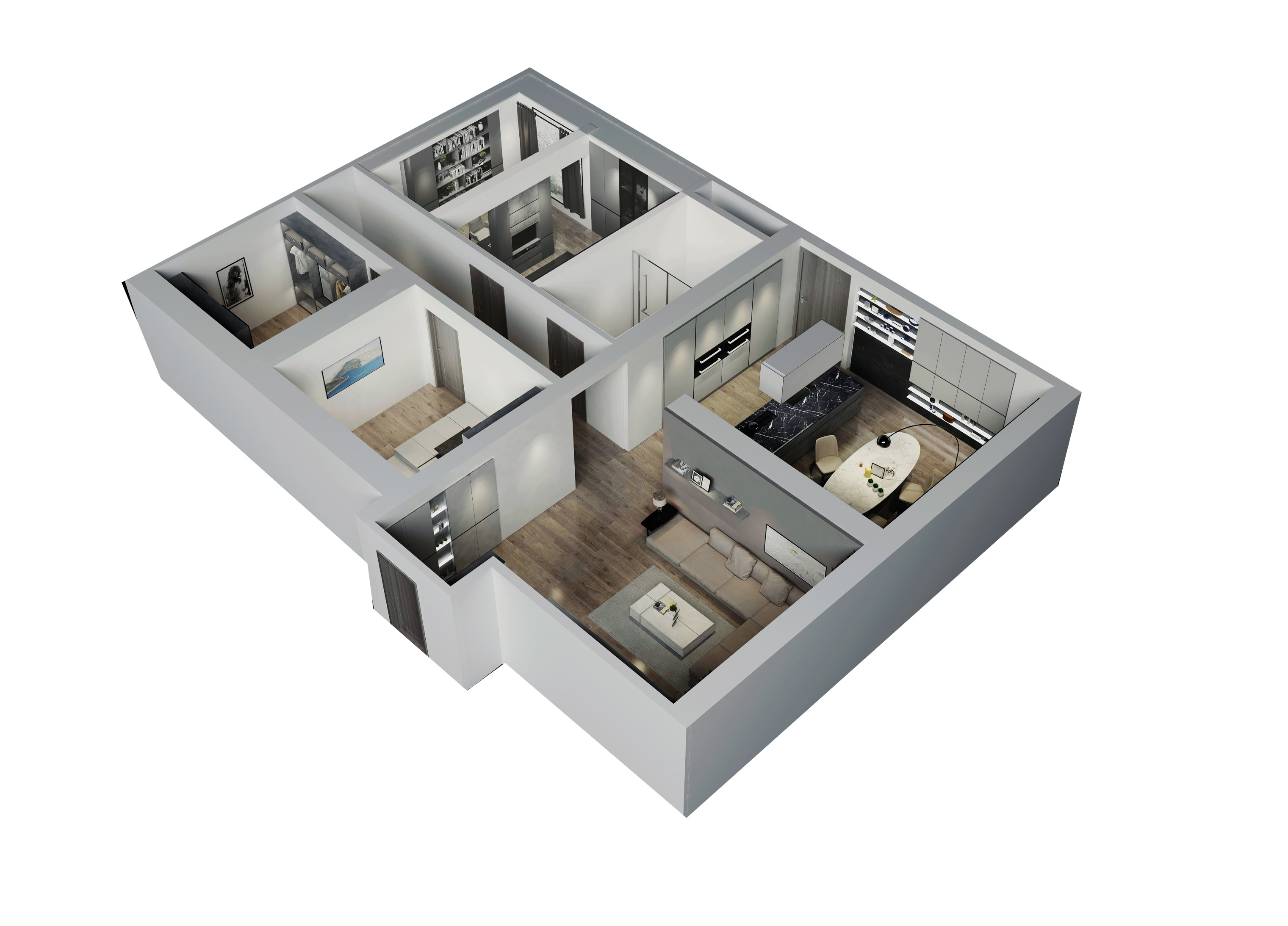 full house cabinet wholesale modern european