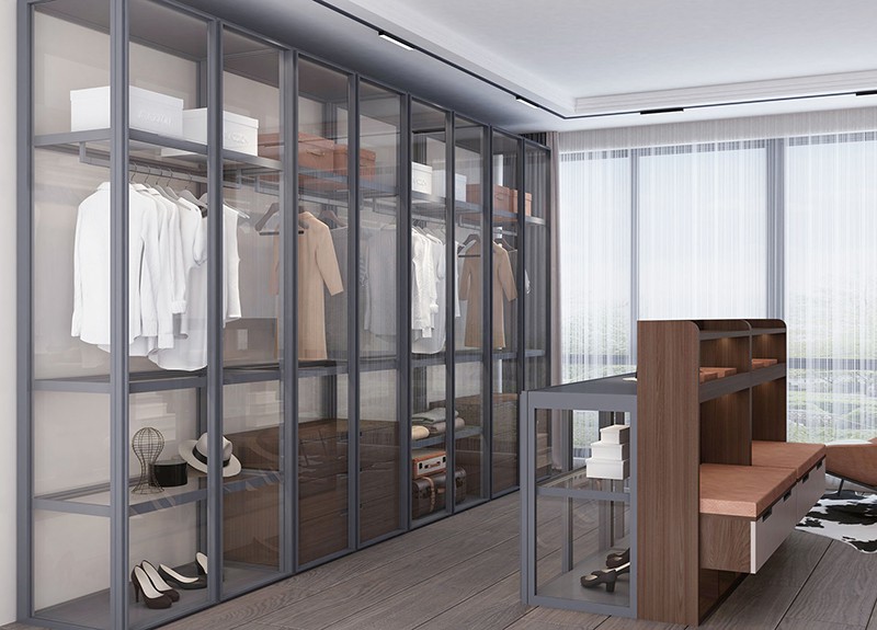 Contemporary Closet Wardrobe