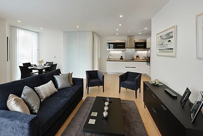 living house lacquered cabinet