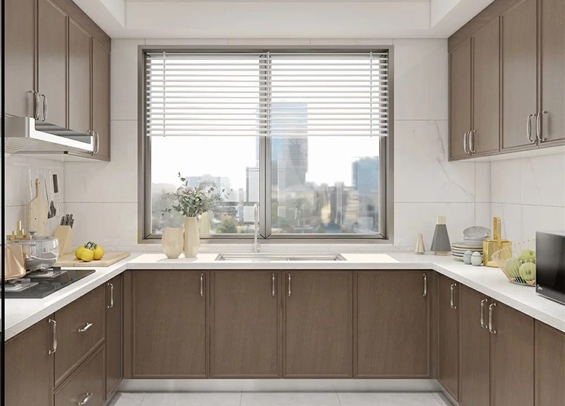 Modern Wood Kitchen Cabinet