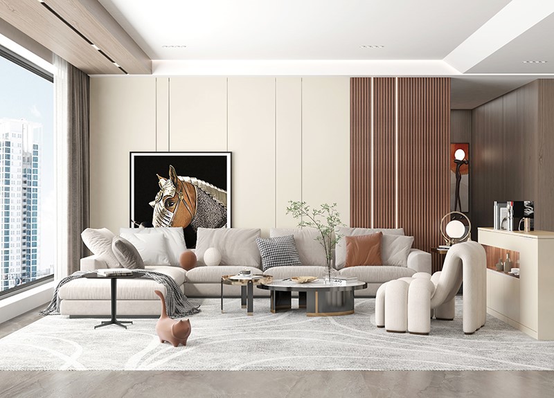 lacquer living room background