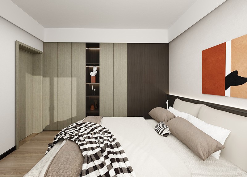 wood Grain Custom Bedroom Bedroom