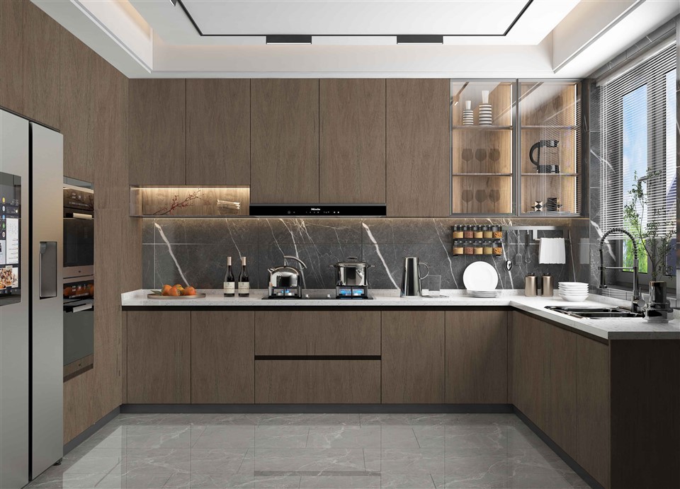 Modern Apartment Kitchen Cabinets