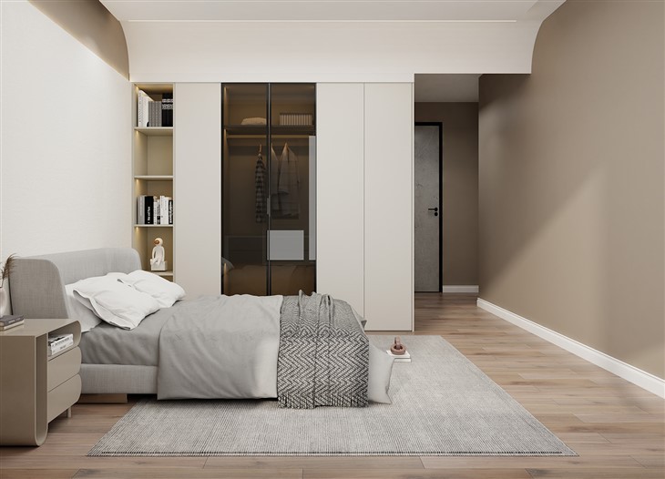 White Bedroom Closet