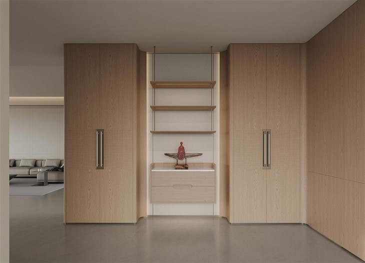 wood grain shoe cabinet