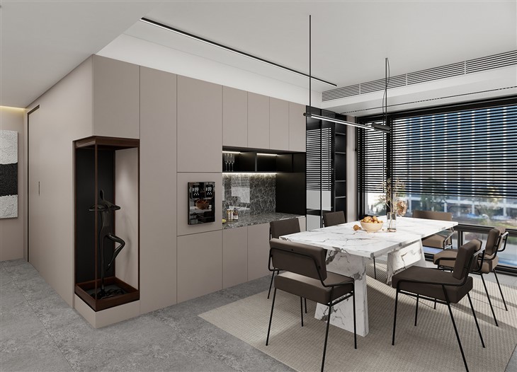 Apartment Dining Room Cabinets