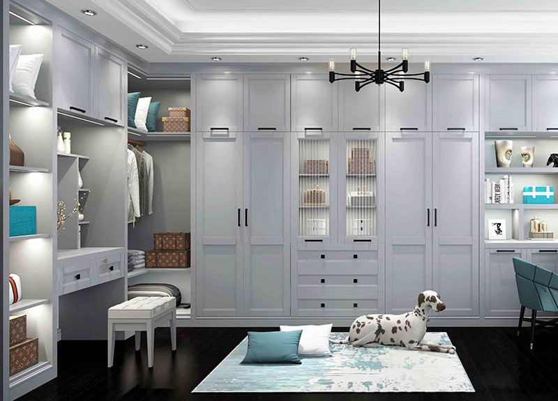 walk in custom closet
