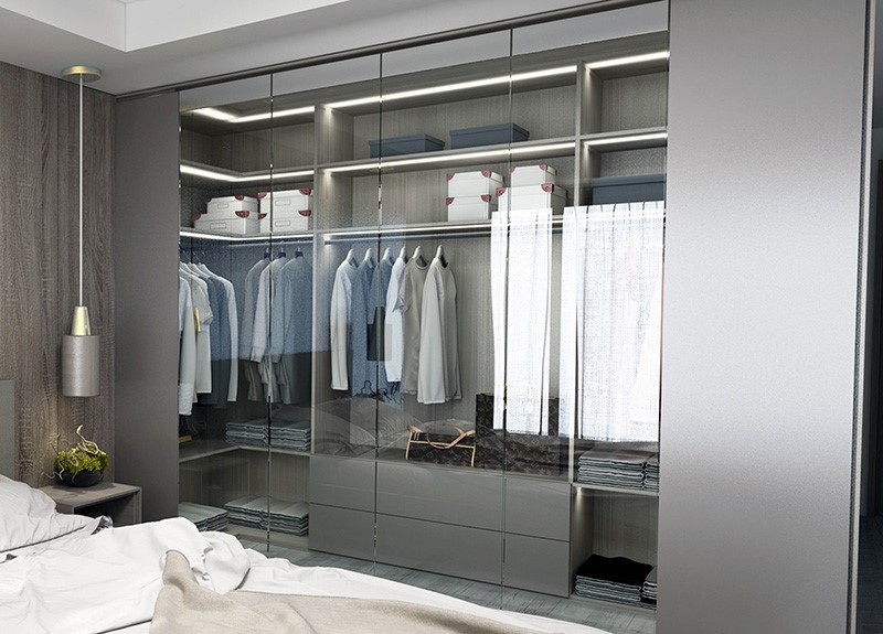 modern wardrobe