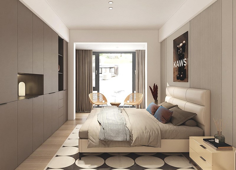 Modern Fitted Bedroom Wardrobe