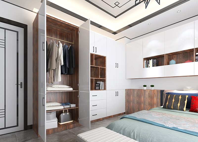 wardrobe lacquer melamine furnitures full house soulution