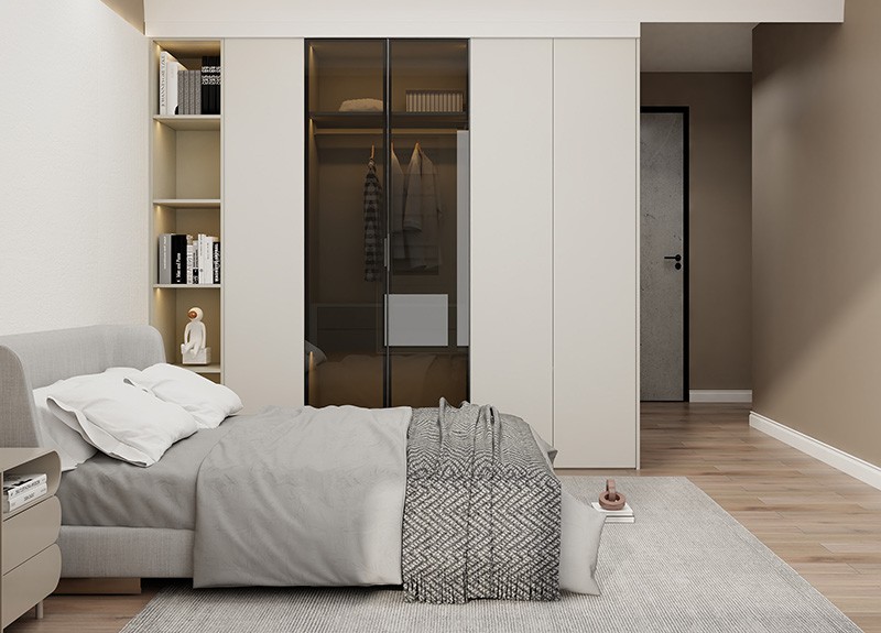 White Bedroom Closet