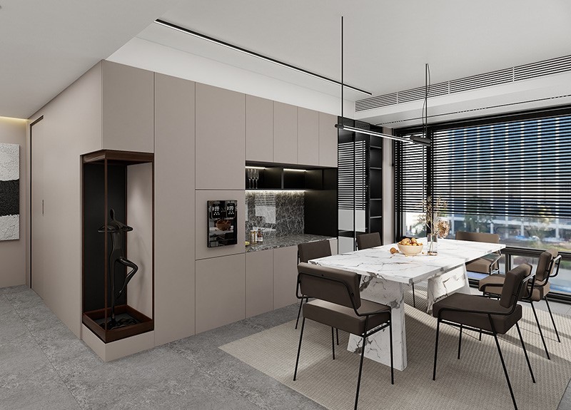 Apartment Dining Room Cabinets