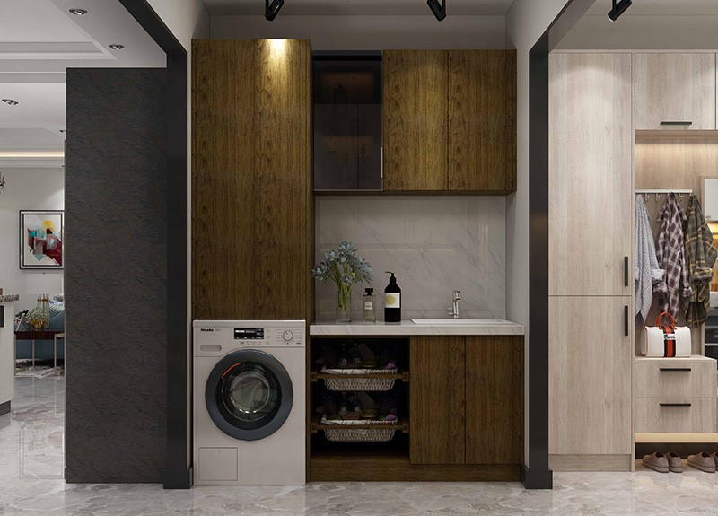 laundry room cabinet