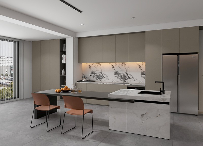 Contemporary Kitchen Cabinet