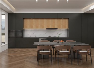 Dark Stylish Kitchen Cabinets