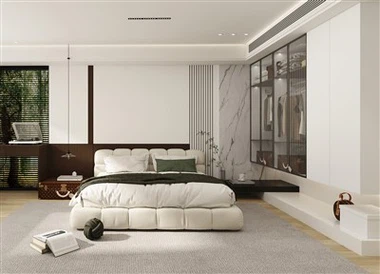 Elegant White Bedroom Wardrobe