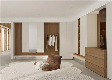 Melamine Built-in Wardrobe