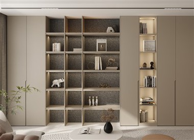 Modern Study Room Bookcase