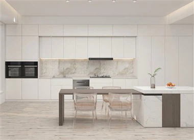 Stylish White Kitchen Cabinets