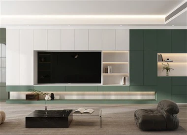 White Entertainment Center