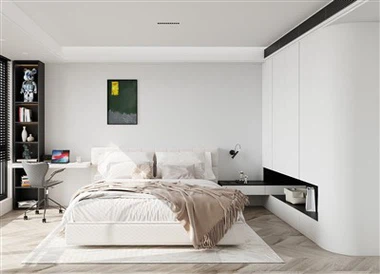 White PET Bedroom Wardrobe