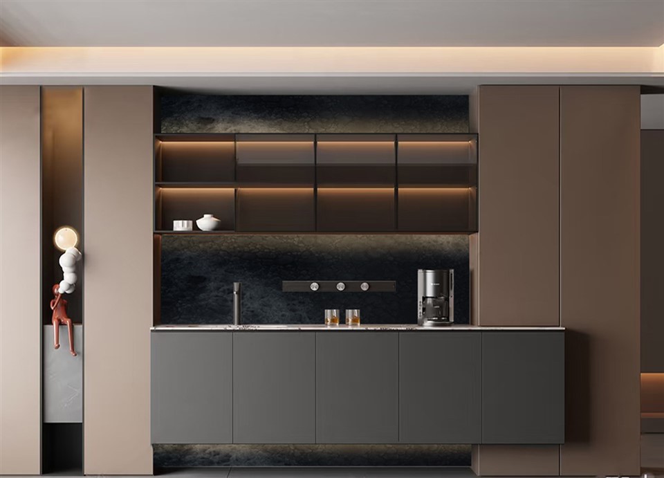 Stylish Contemporary Dining Cabinets