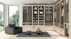 Simple Design Melamine wardrobe
