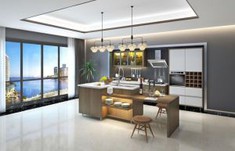 Residential Kitchen Cabinet