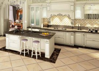 Classic Solid Wood Kitchen Cabinets