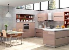 High Gloss Lacquer Kitchen Cabinet