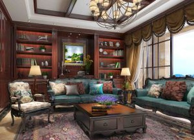 Luxury Noble Solid Wood Cabinet