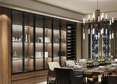 Modern Whole House Custom Cabinet
