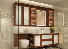 Melamine Bathroom Vanity Cabinets
