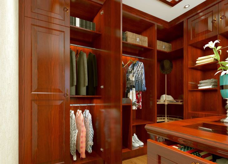 Classical Bedroom Wardrobe Closet