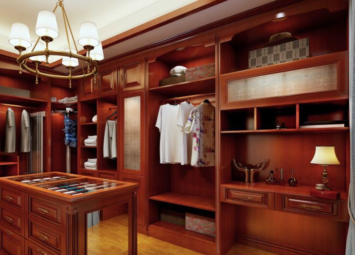 Classical Bedroom Wardrobe Closet