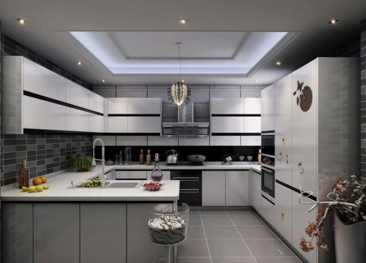 high gloss kitchen cabinet door wholesale