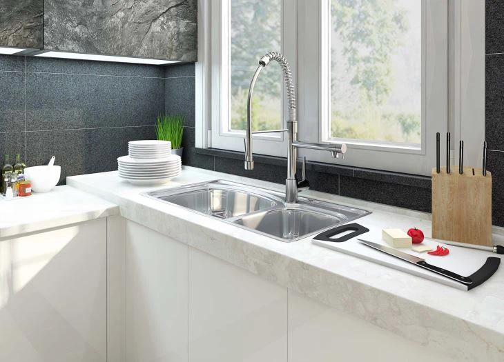 Melamine Chipboard Kitchen Cabinet