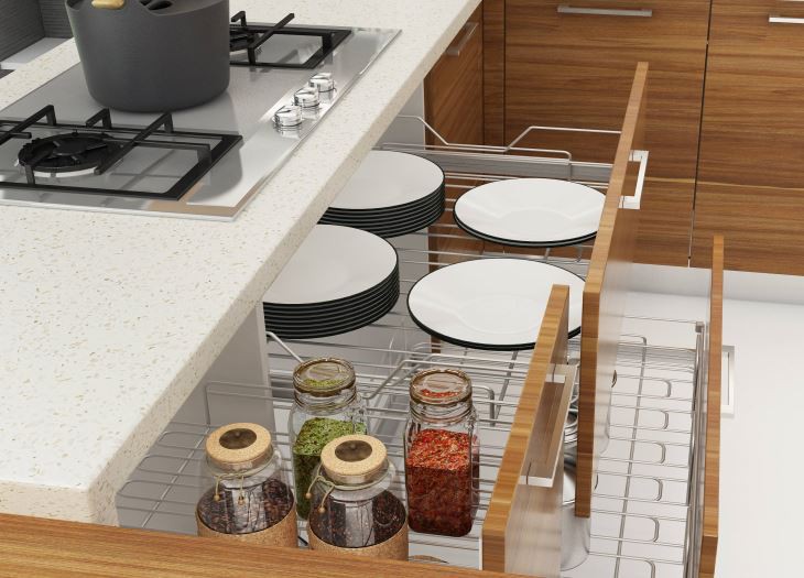 Melamine Faced Chipboard Cabinets
