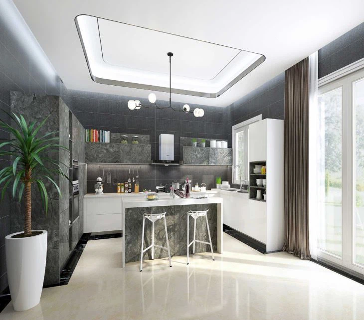 RTA Melamine Kitchen Cabinets