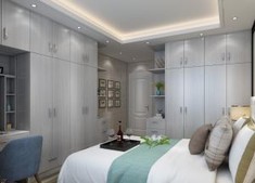 Build-in Corner Wardrobe