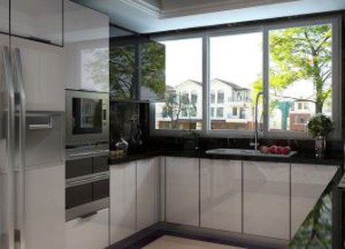 Acrylic Door Kitchen Cabinets