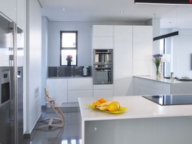 Acrylic Laminate Kitchen Cabinet