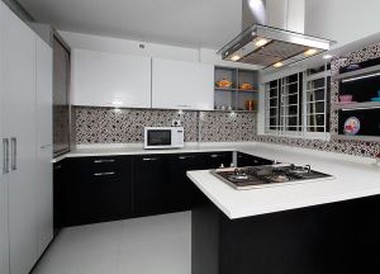 Acrylic Modular Kitchen Cabinet