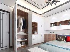 Economical Wooden Wardrobe