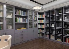 Custom Melamine Bookcase
