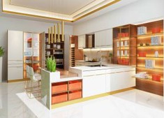 Frameless Kitchen Cabinets