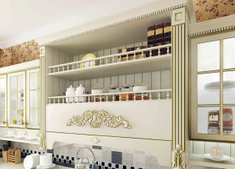 High End PVC Kitchen Cabinets