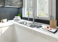 Melamine Chipboard Kitchen Cabinet