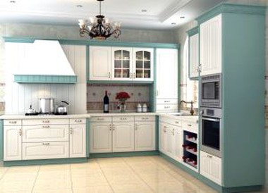 Membrane Finish Kitchen Cabinets