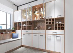 Modern Kitchen Wine Cabinet